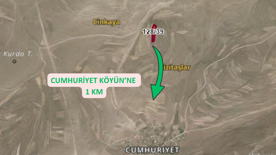 ARDAHAN DAMAL CUMHURİYET KÖYÜ 884M² HİSSELİ TARLAMIZ SATILIKTIR - ARDAHAN DAMAL fotoğraf 4